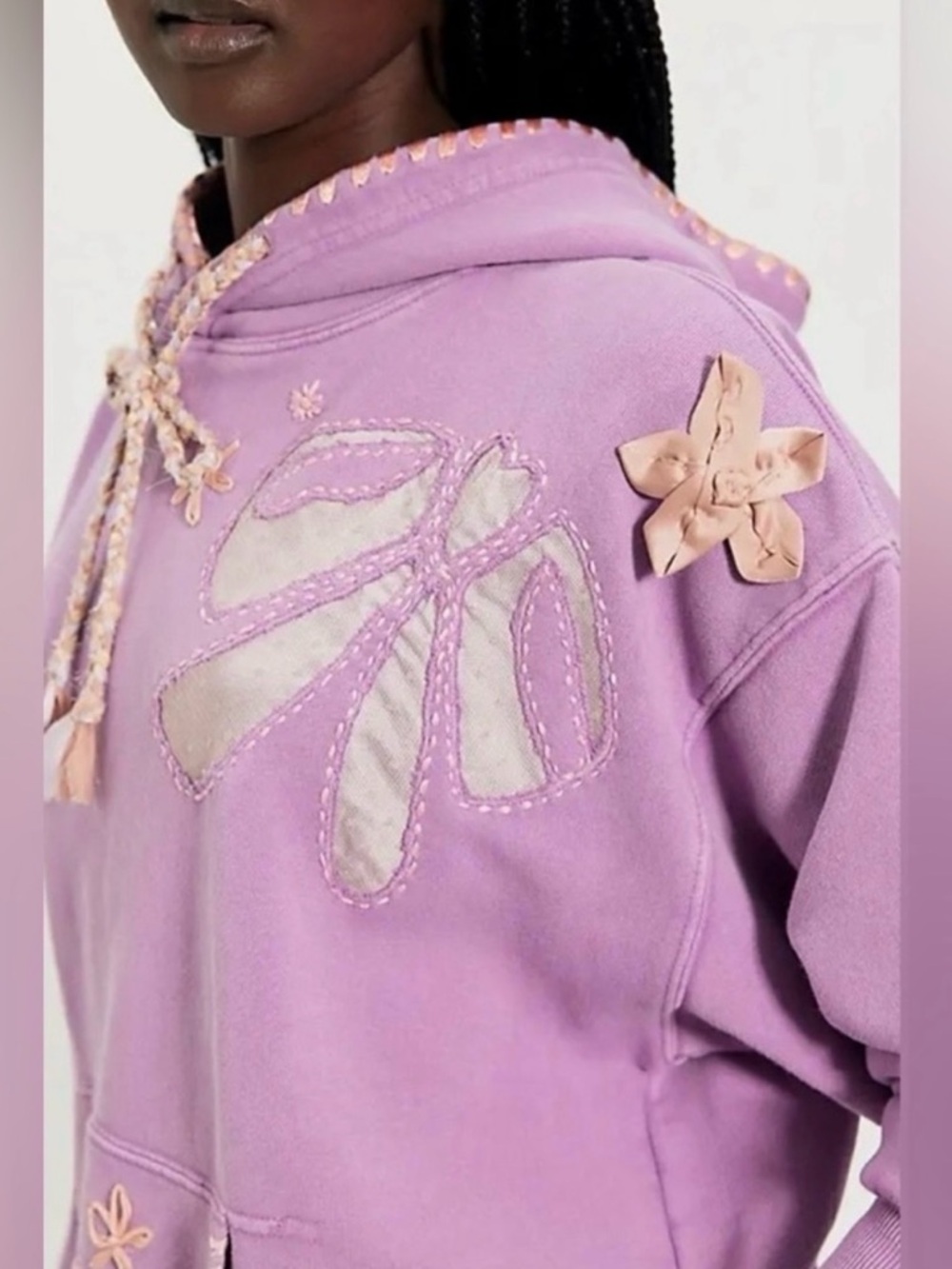 NWT Free People Love Letters Hoodie - Picture 3 of 3